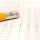 pencil on test form
